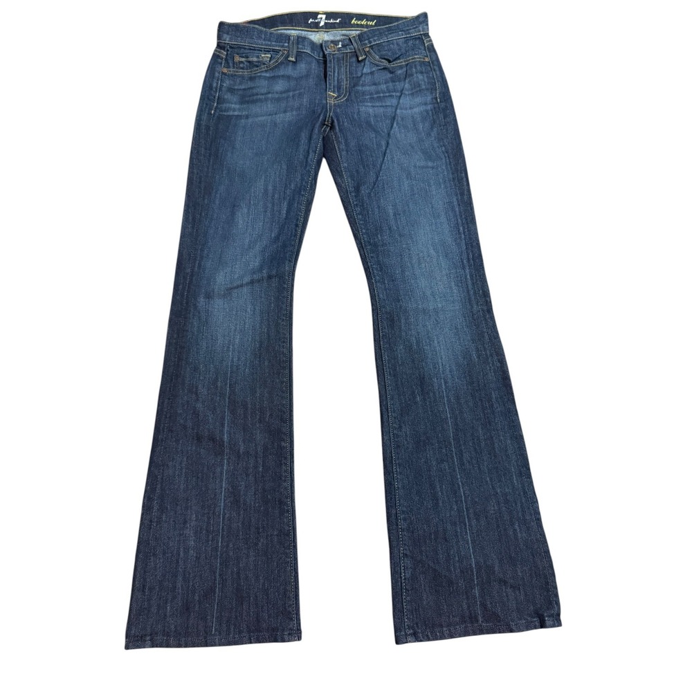 7 For All Mankind Original Bootcut Jeans the "Nouveau New York" (NY) Dark Wash